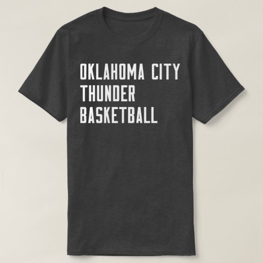 OKC Basketbal T-shirt (Design voorkant)