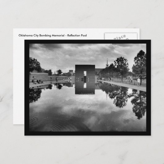 OKC Memorial Reflections Briefkaart (Voorkant / Achterkant)