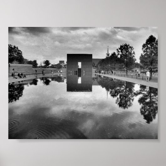 OKC Memorial Reflections Print (Voorkant)