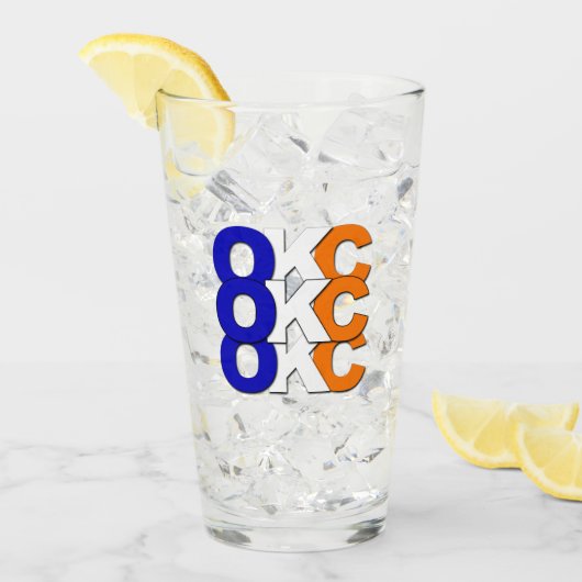 OKC THUNDER GLAS (Voorkant ijs)