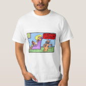 Oké, al goed. FUNNY Bow Wows & Meows cartoon! T-shirt (Voorkant)