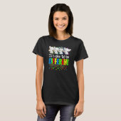 Oke Autism Awareness Moeder Cute Elephant Dif T-shirt (Voorkant volledig)
