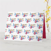 Oké Bab Black Country Woorden Kaart (Gele Bloem)