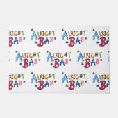 Oké Bab Black Country Words Doormat Deurmat (Voorkant)