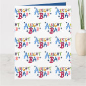 Oké Bab Black Country Words Greetings Kaart (Voorkant)