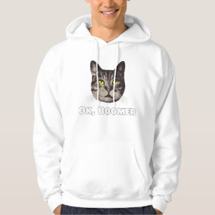 Oké Boomer Cat Shirt Millennial Cat Gift Oka