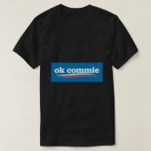 Oké commie anti-communist anti-socialistisch ticke t-shirt (Design voorkant)