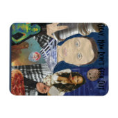 Oké, ga nu niet naar buiten... Magneet (Horizontaal)