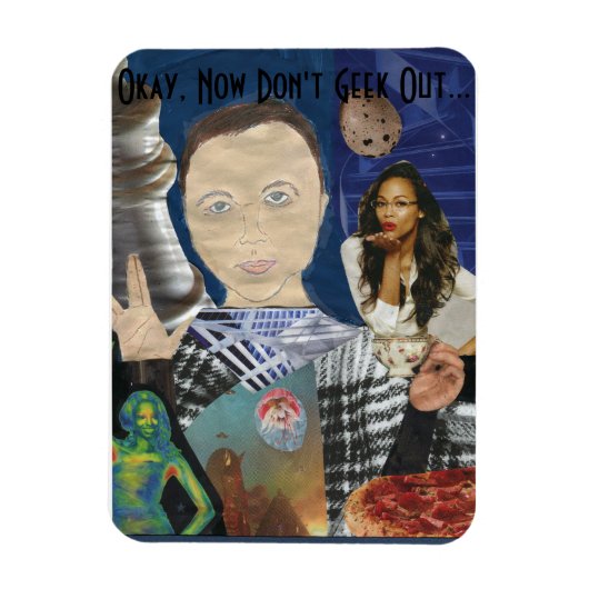 Oké, ga nu niet naar buiten... Magneet (Verticaal)