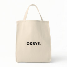 OKÉ. Grappige Canvas Canvas tas – Minimalistische 
