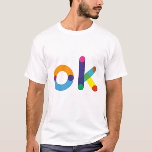 Oke, grappige tekst t-shirt (Voorkant)