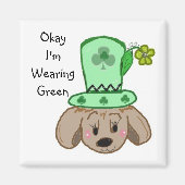 Oké, ik ben groen. magneet (Voorkant)