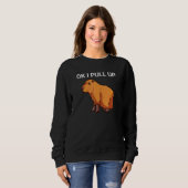 Oké, ik trek Capybara Dank Meme Trui (Voorkant volledig)