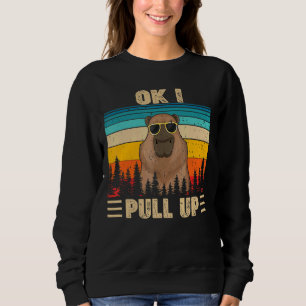 Oké, ik trek Capybara Glassen Meme op Trui