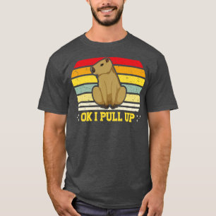 Oké, ik trek Capybara Grappig knaagdier Capibara T-shirt
