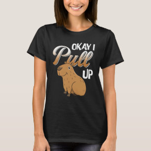 Oké, ik trek Capybara Hydrochoerus hydrochaeris om T-shirt