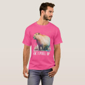 Oké, ik trek Capybara omhoog T-shirt (Voorkant volledig)
