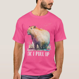 Oké, ik trek Capybara omhoog T-shirt
