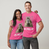 Oké, ik trek Capybara omhoog T-shirt (Unisex)