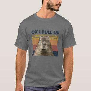 Oké, ik trek Capybara Retro op T-shirt