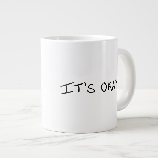 Oké jumbo-mok grote koffiekop (Voorkant rechts)