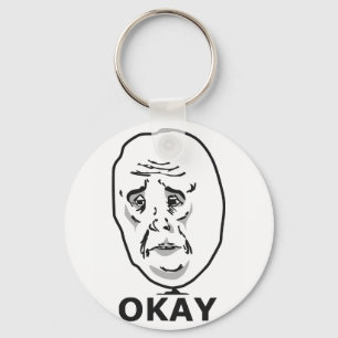 Oké Kerel Meme Sleutelhanger