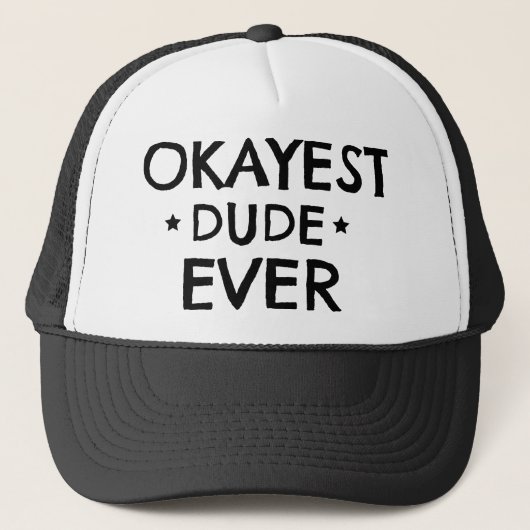 oké kerel ooit trucker pet (Voorkant)