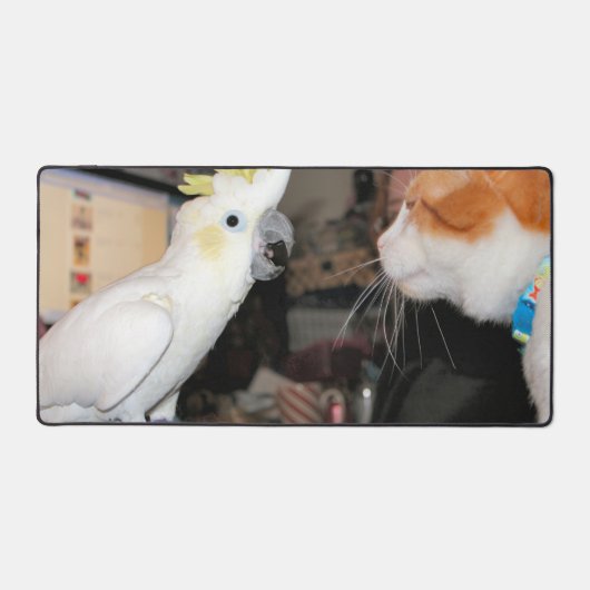 Oké...laat mezelf er groot uitzien bureaumat (Voorkant)