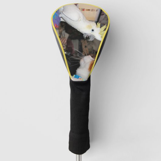 Oké...laat mezelf er groot uitzien golfheadcover (Voorkant)
