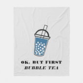 Oké, maar de eerste bundel thee is aangepast fleece deken (Voorkant)