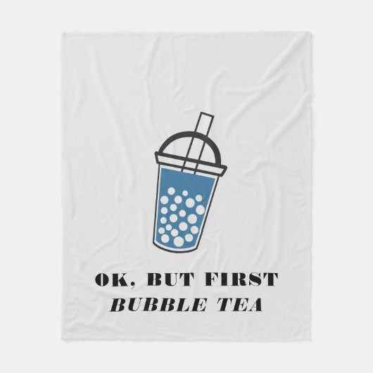 Oké, maar de eerste bundel thee is aangepast fleece deken (Voorkant)