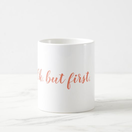 Oké, maar de eerste mok koffie (Center)