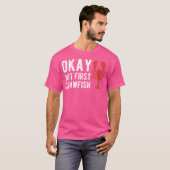 Oké, maar eerst de kreeftvissen t-shirt (Voorkant volledig)