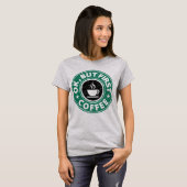 Oké, maar eerst koffie t-shirt (Voorkant volledig)