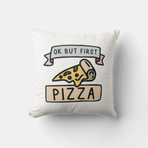 Oké, maar eerst Pizza Kussen