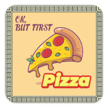 Oké, maar eerst PIZZA - Leuke foodie