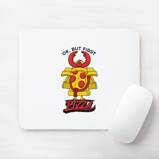 Oké, maar eerst Pizza Muismat (Met muis)