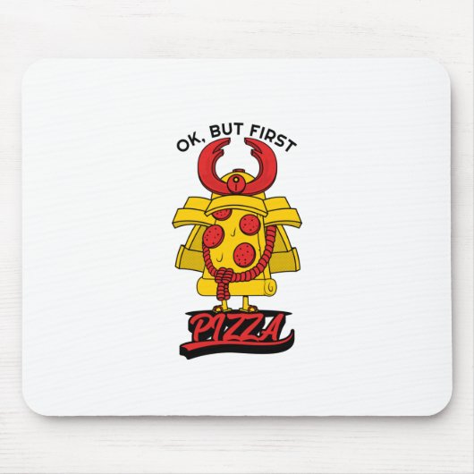 Oké, maar eerst Pizza Muismat (Voorkant)