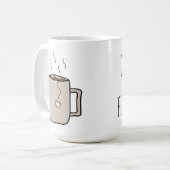 Oké, maar eerst thee - Mok (Voorkant links)