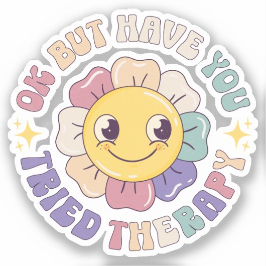 Oké, maar heb je Therapy Sticker geprobeerd? (Voorkant)
