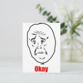 Oké, Meme Briefkaart (Staand voorkant)