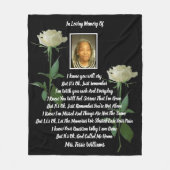 Oké Memorial Fleece Deken (Voorkant)