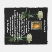 Oké Memorial Fleece Deken (Voorkant (Horizontaal))