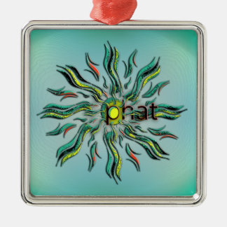 Oke! Metalen Ornament