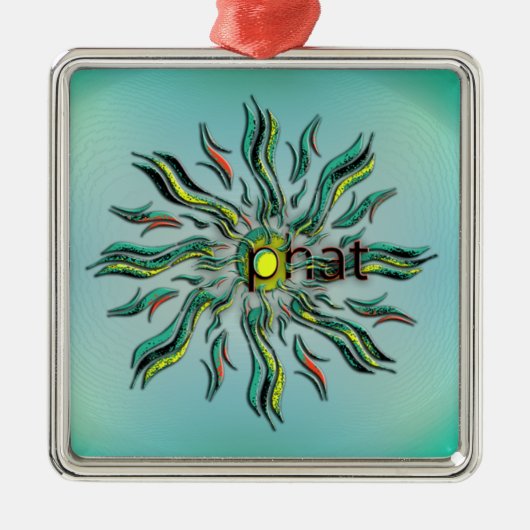 Oke! Metalen Ornament (Voorkant)