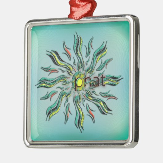 Oke! Metalen Ornament (Links)