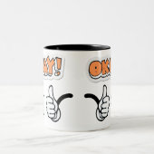 Oké Mok voor tweetone koffie (Center)