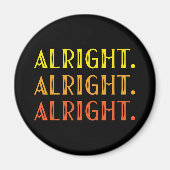 OKÉ OKÉ GOED GOED Pop Cultuur Humor Magneet (Voorkant)