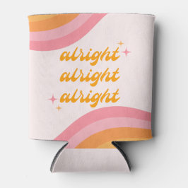 Oke, Oke, Oke Groovy Roze & Sinaasappel Blikjeskoeler