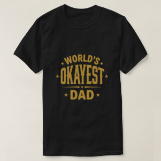 Oké Oké Papa Vintage T-shirt - Cool Vaderdag 